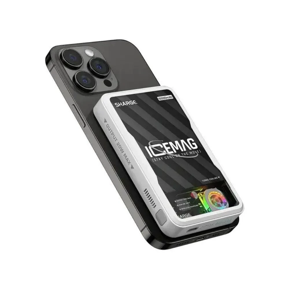 Sharge Icemag Turbo Cooling Powerbank 20w 10k